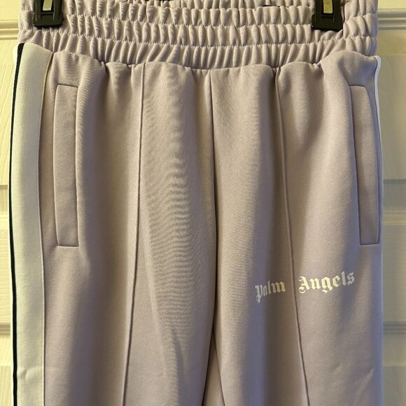 Palm Angels  TRACK PANTS  Color: Lilac Sz: Small - Picture 5 of 11